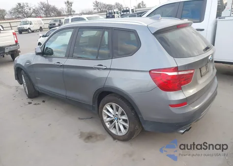 2016 BMW X3 xDrive28I z USA, uszkodzony, nr VIN 5UXWX9C56G0D65036